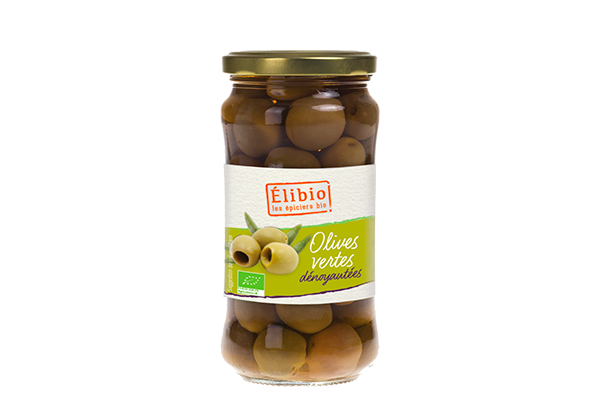 Olives vertes dénoyautées