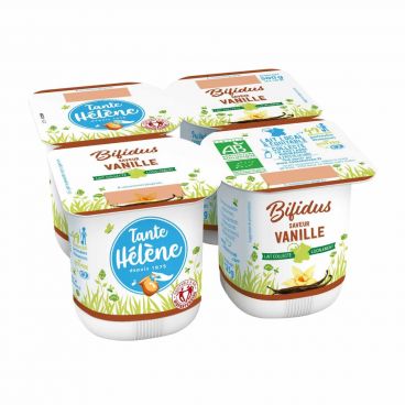 Yaourt Bifidus Saveur Vanille 4x125g Rayons Verts